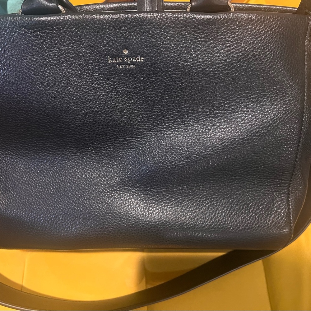 Kate Spade Black Monogram Fabric